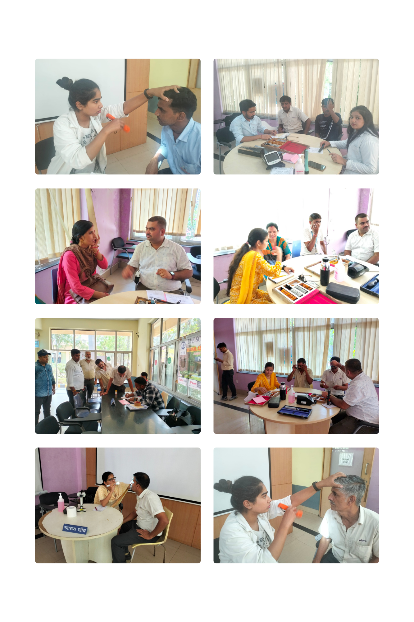 Eye Screening Camp at Wipro Enterprises P Ltd, Sidcul, Haridwar