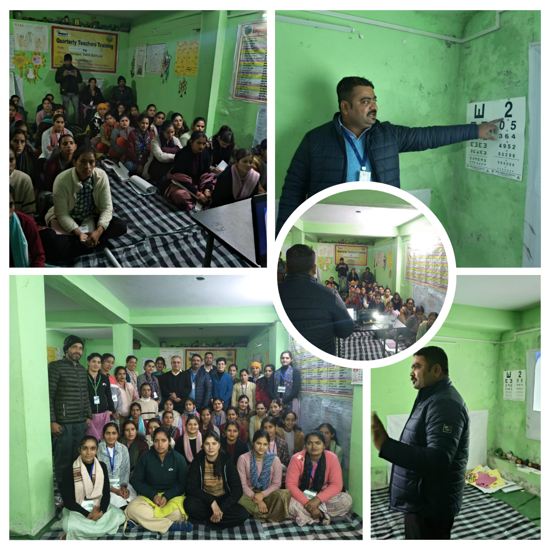 Eye Care Awareness Program for School Teachers in Jaunpur Block