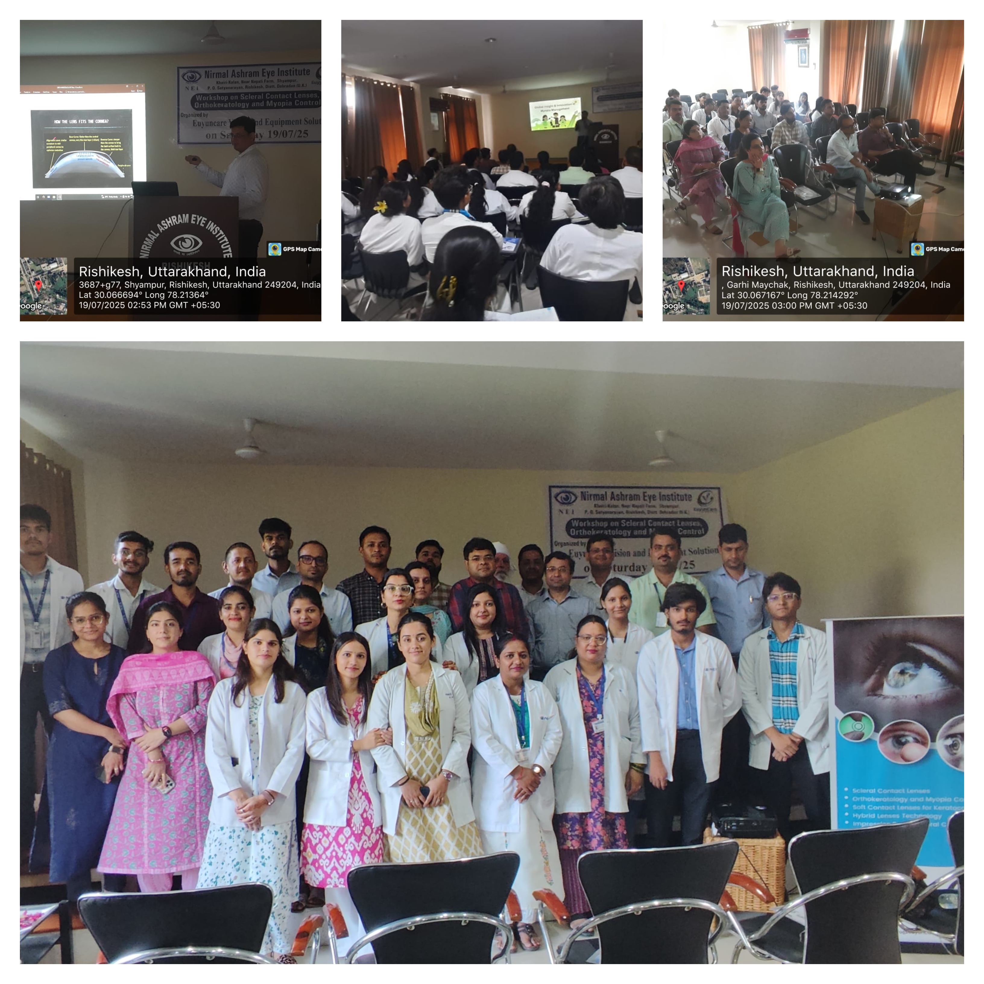 One day workshop on Scleral Contact Lenses, Orthokeratology and Myopia Control